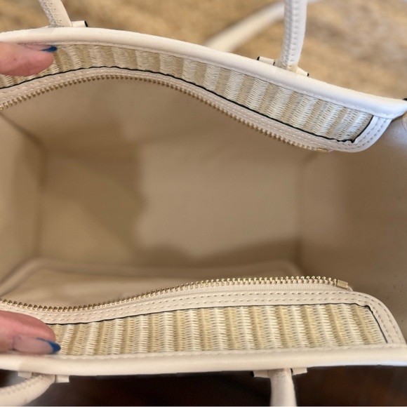 Kate Spade Beige and White Ladybug Tote - Picture 3 of 4